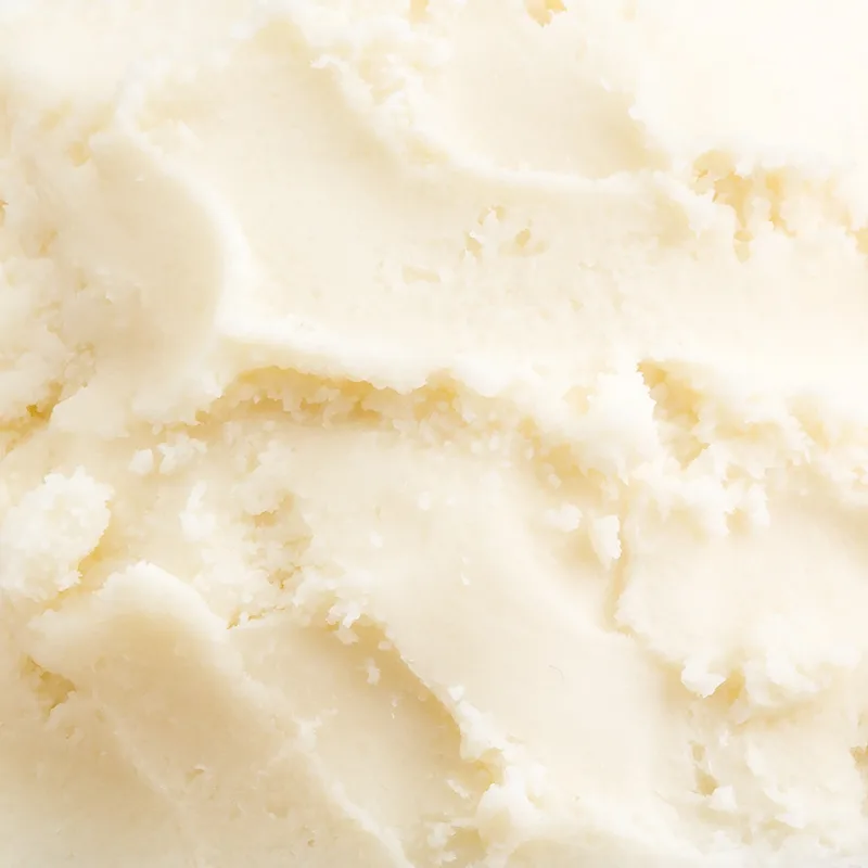 Cremige Sheabutter Textur